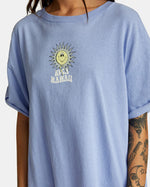 RVCA HAWAIIAN SUN OVERSIZED TEE - GPU