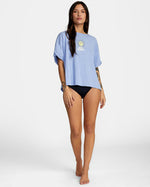 RVCA HAWAIIAN SUN OVERSIZED TEE - GPU