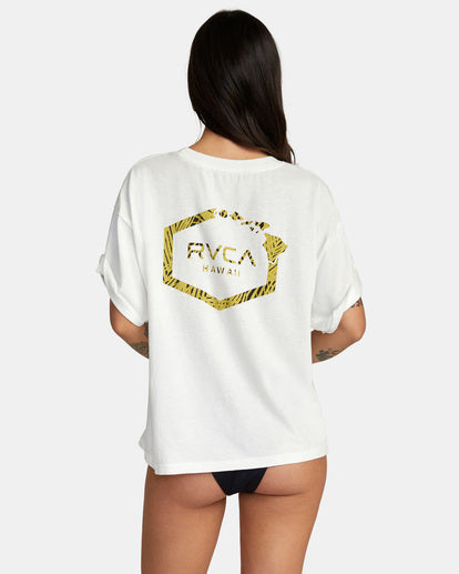 RVCA HAWAII HEX TEE - VWT