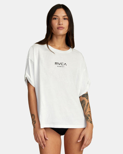 RVCA HAWAII HEX TEE - VWT