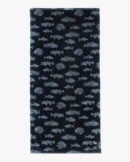 RVCA HORTON FISH TOWEL - BLK