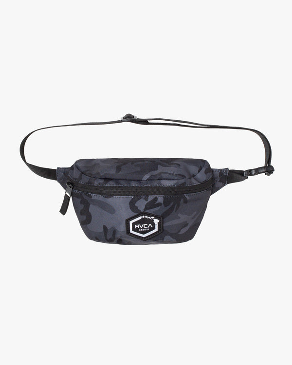RVCA ISLAND HEX WAISTPACK - BKC
