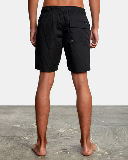 RVCA OPPOSITES ELASTIC 2 BOARDSHORTS 17" - BLK