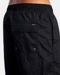 RVCA OPPOSITES ELASTIC 2 BOARDSHORTS 17" - BLK