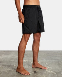 RVCA OPPOSITES ELASTIC 2 BOARDSHORTS 17" - BLK