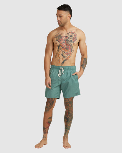 RVCA OPPOSITES ELASTIC 2 BOARDSHORTS 17" - GLV0