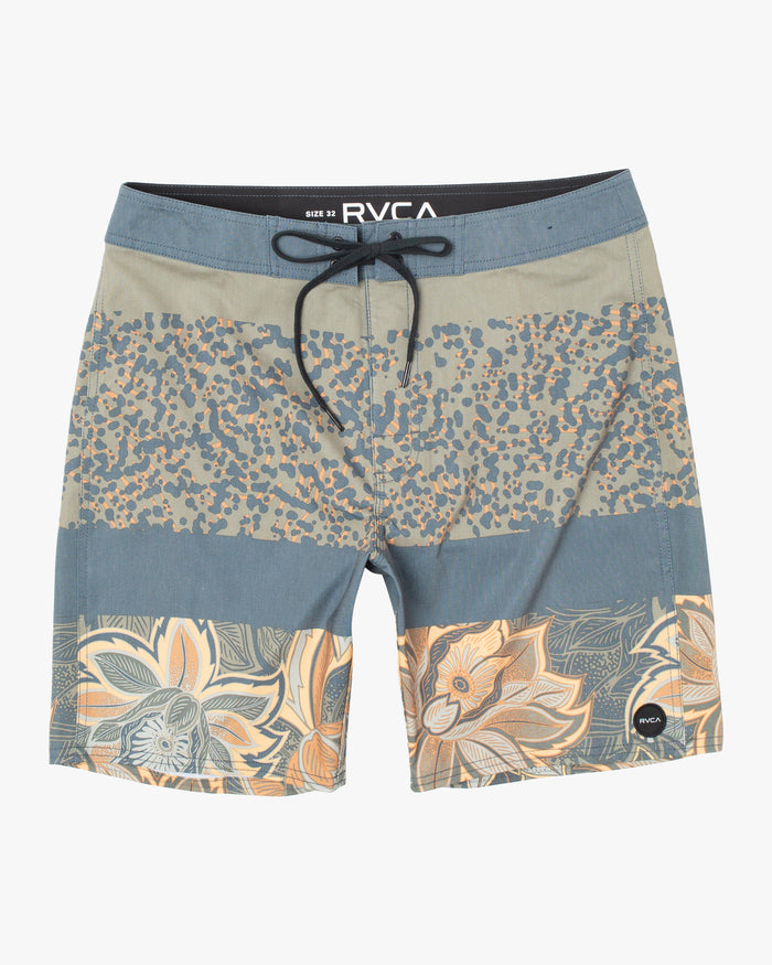RVCA PATCHWORK BOARDSHORTS 18"