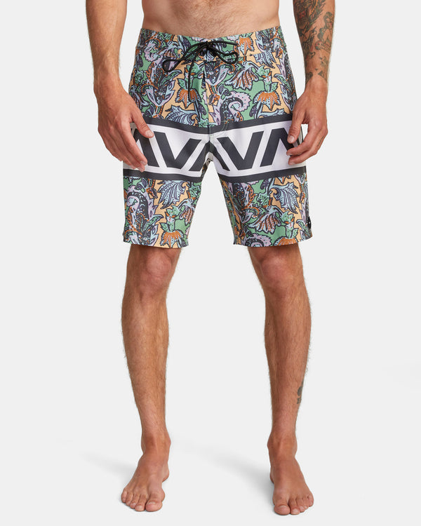 RVCA BANDED TRUNK - BPG0