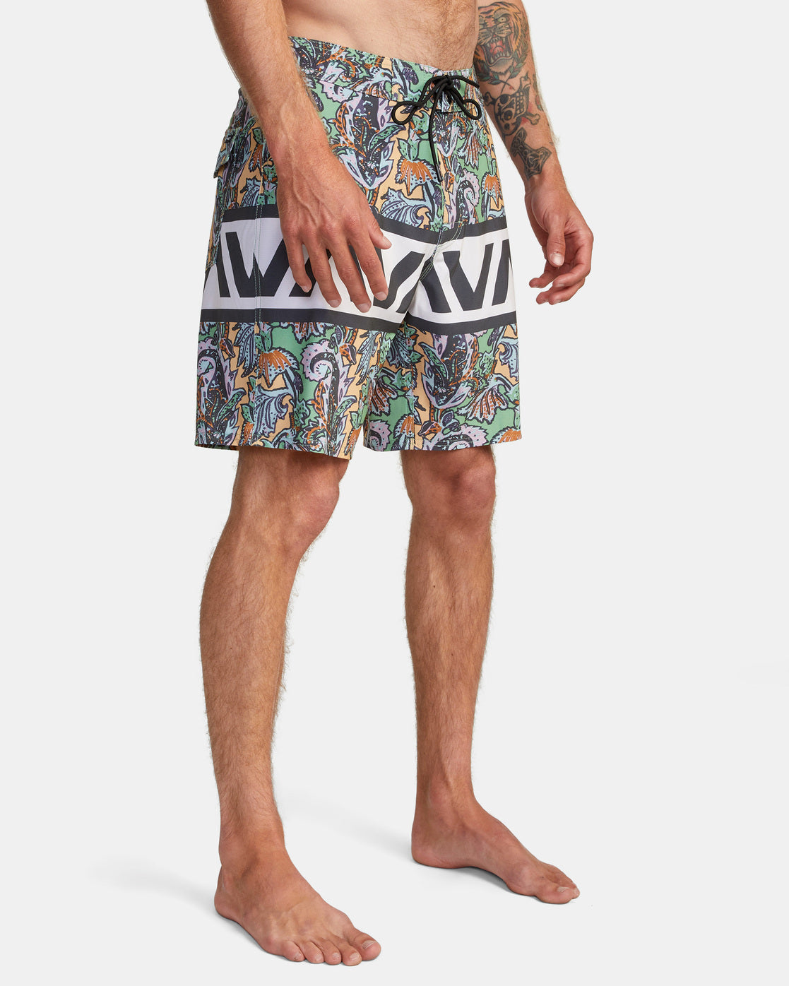 RVCA BANDED TRUNK - BPG0