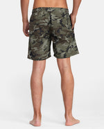 RVCA STANDARD ISSUE ELASTIC BOARDSHORTS 17" - CAM