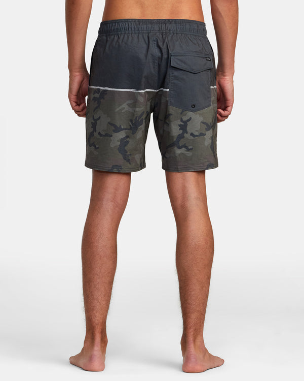 RVCA COUNTY ELASTIC BOARDSHORTS 17" - CAM