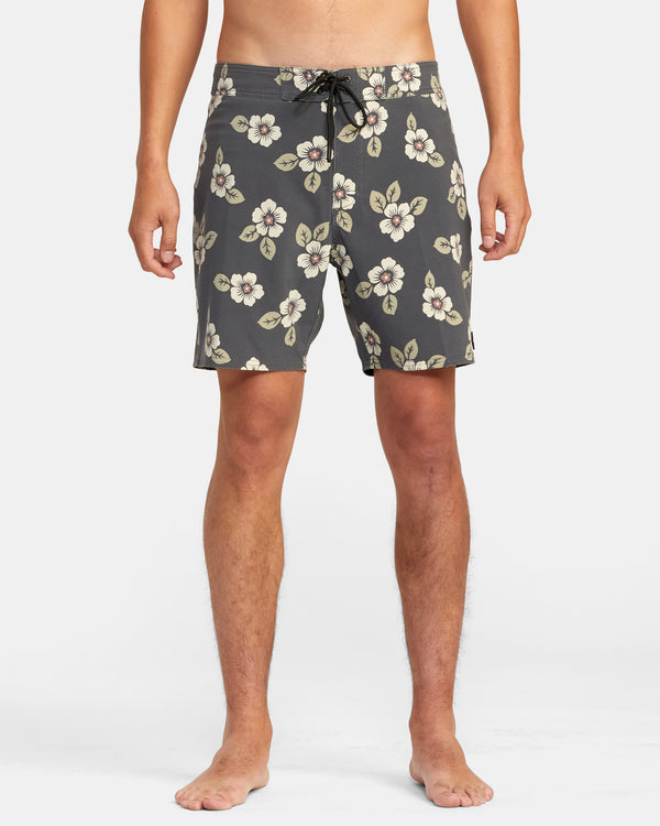 RVCA PIGMENT PRINT BOARDSHORTS 18" - PTK
