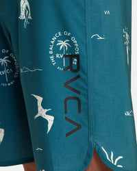 RVCA HULA HANDS EASTERN BOARDSHORTS 20" - BRW0
