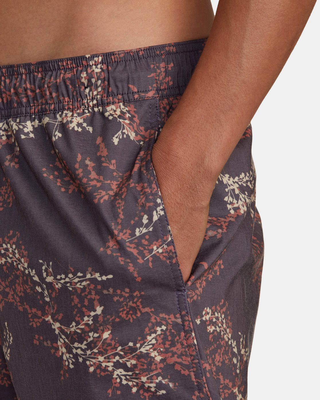 RVCA BARNES ELASTIC BOARDSHORTS 17" - DPU
