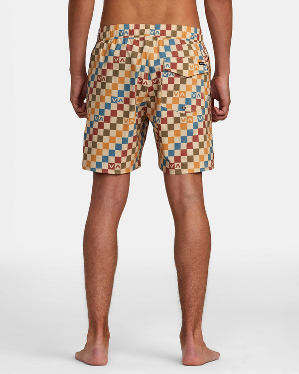 RVCA BARNES ELASTIC BOARDSHORTS 17" - TFH0