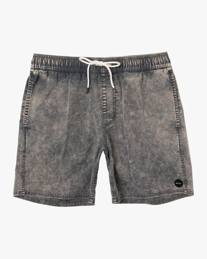 RVCA MANIC TIE DYED ELASTIC BOARDSHORTS 17"