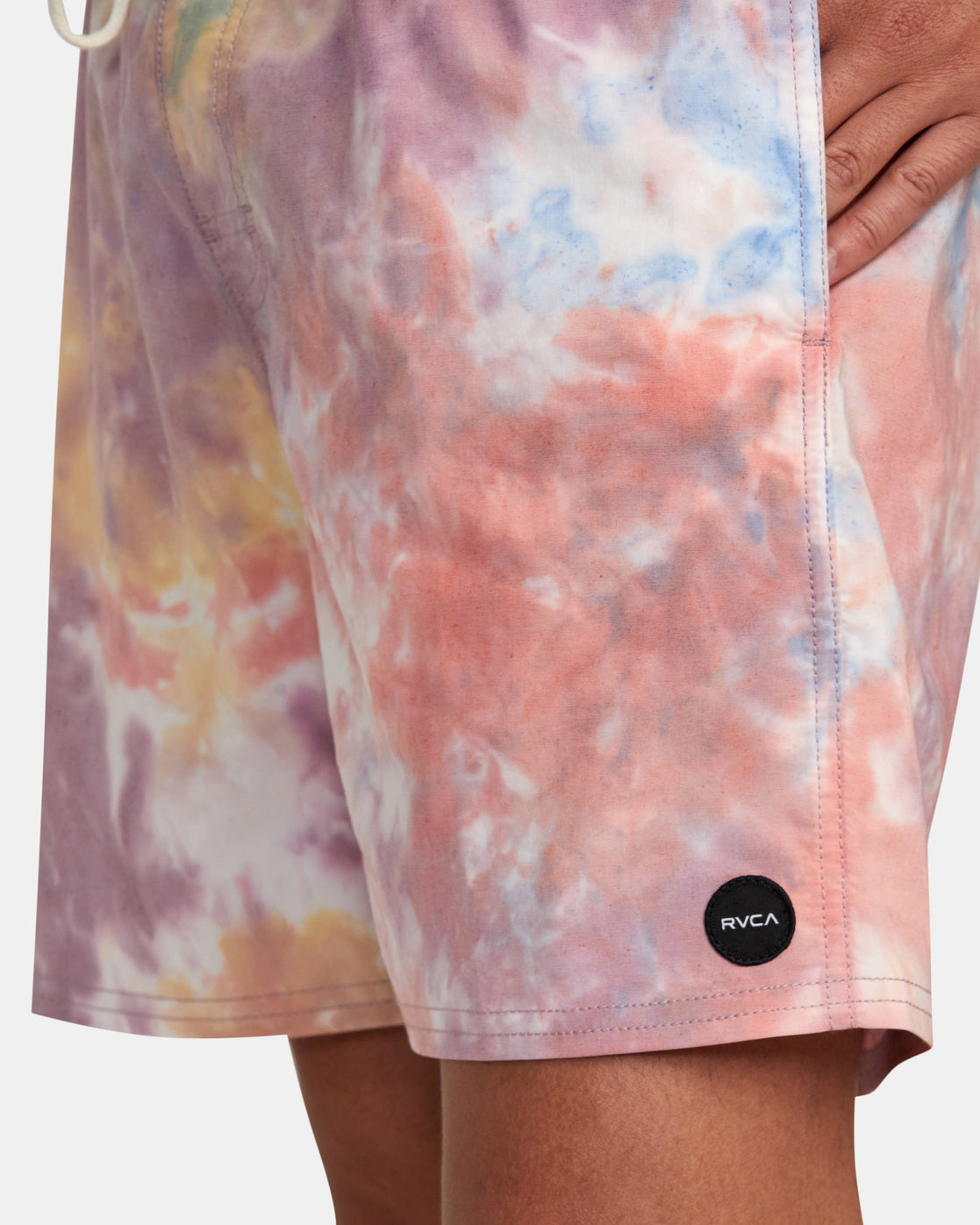 RVCA MANIC TIE DYED ELASTIC BOARDSHORTS 17" - PHP0