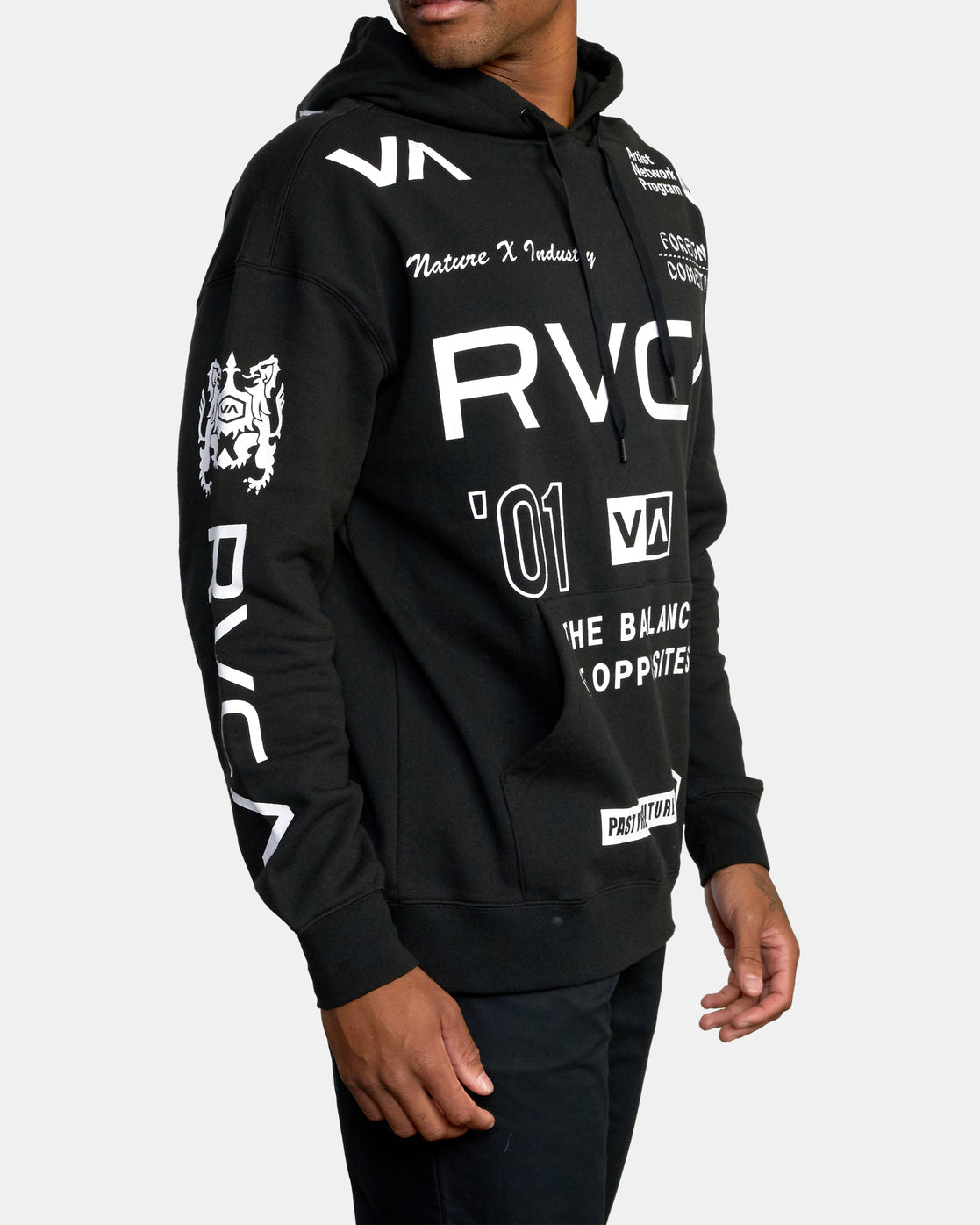 RVCA ALL BRAND SPORT WORKOUT HOODIE - BML