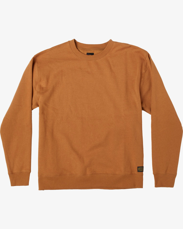 RVCA DAYSHIFT CREWNECK SWEATSHIRT - CML