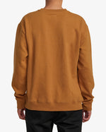 RVCA DAYSHIFT CREWNECK SWEATSHIRT - CML