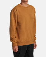 RVCA DAYSHIFT CREWNECK SWEATSHIRT - CML