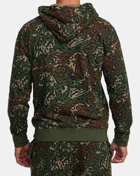 RVCA SWIFT ICON ZIP UP HOODIE - GQQ6