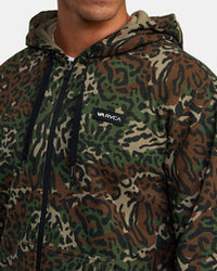 RVCA SWIFT ICON ZIP UP HOODIE - GQQ6