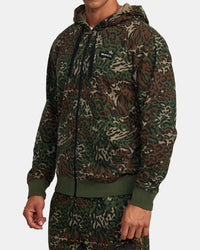 RVCA SWIFT ICON ZIP UP HOODIE - GQQ6