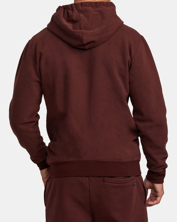 RVCA SWIFT ICON ZIP UP HOODIE - MAH