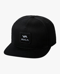 RVCA SQUARE SNAPBACK HAT - BLK