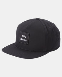 RVCA SQUARE SNAPBACK HAT - BLK