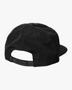 RVCA HEAT SNAPBACK HAT - BLK