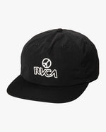 RVCA HEAT SNAPBACK HAT - BLK