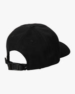 RVCA PTC CLIPBACK HAT - BLK