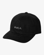 RVCA PTC CLIPBACK HAT - BLK