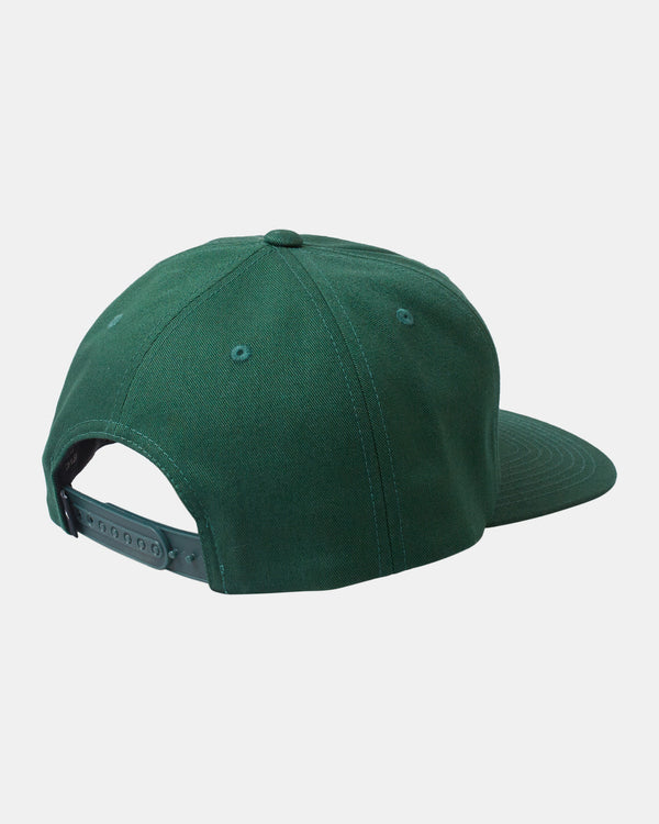 RVCA FREEMAN SNAPBACK HAT - DGN