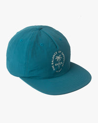 RVCA HULA TREE SNAPBACK HAT - BRW0