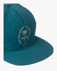 RVCA HULA TREE SNAPBACK HAT - BRW0