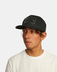 RVCA SLANDS BOX BLACKOUT TRUCKER - BLK