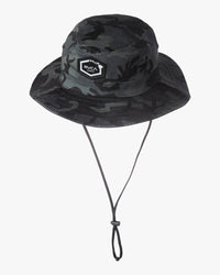 RVCA ISLAND HEX REVERSIBLE BOONIE HAT - CHA
