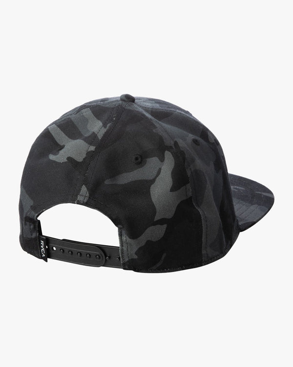 RVCA ISLAND HEX SNAPBACK - BKC