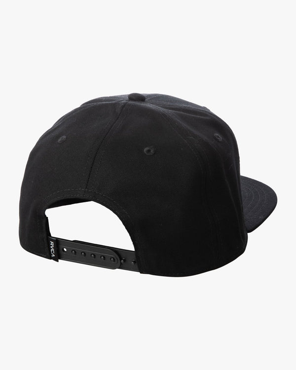 RVCA ISLAND HEX SNAPBACK - BLK