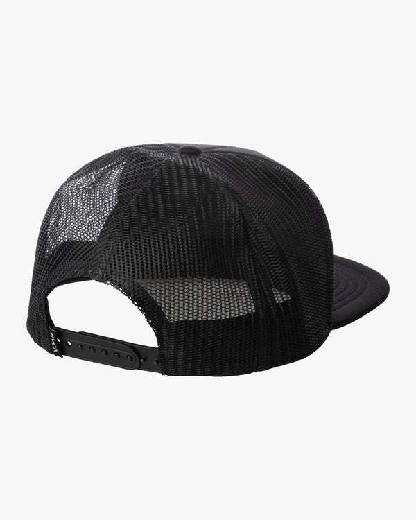 RVCA ISLANDS BALANCE BOX TRUCKER - BLK