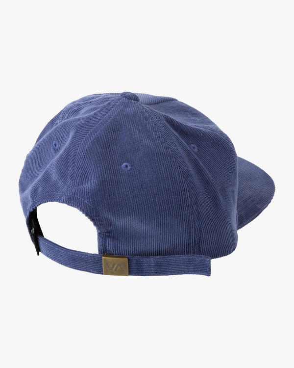 RVCA TRIPPY SNAIL CLASPBACK HAT - DKB