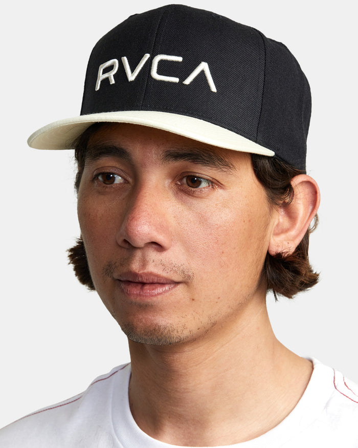 RVCA TWILL SNAPBACK II HAT - BKW