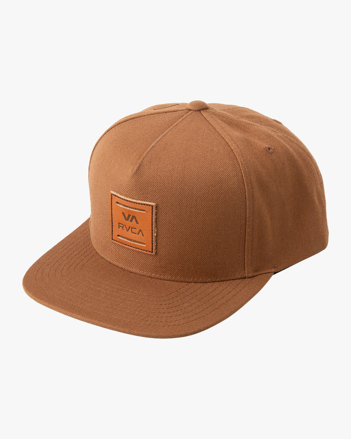 RVCA VA ALL THE WAY SNAPBACK HAT - BRN