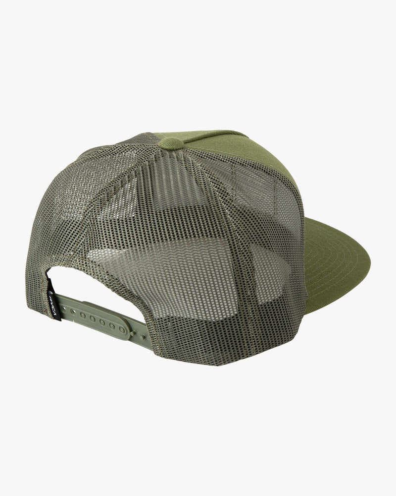RVCA ALL THE WAY TRUCKER HAT - CAC