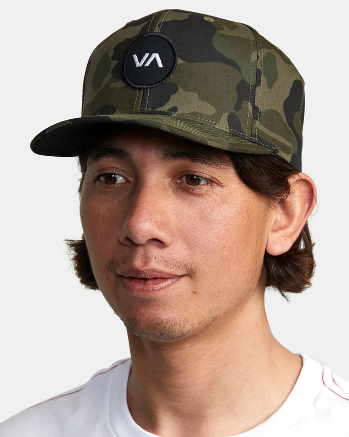 RVCA VA PATCH SNAPBACK HAT - CAM