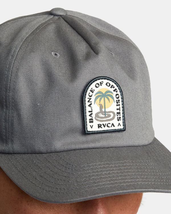 RVCA COBRA MIRAGE SNAPBACK HAT - KQC0
