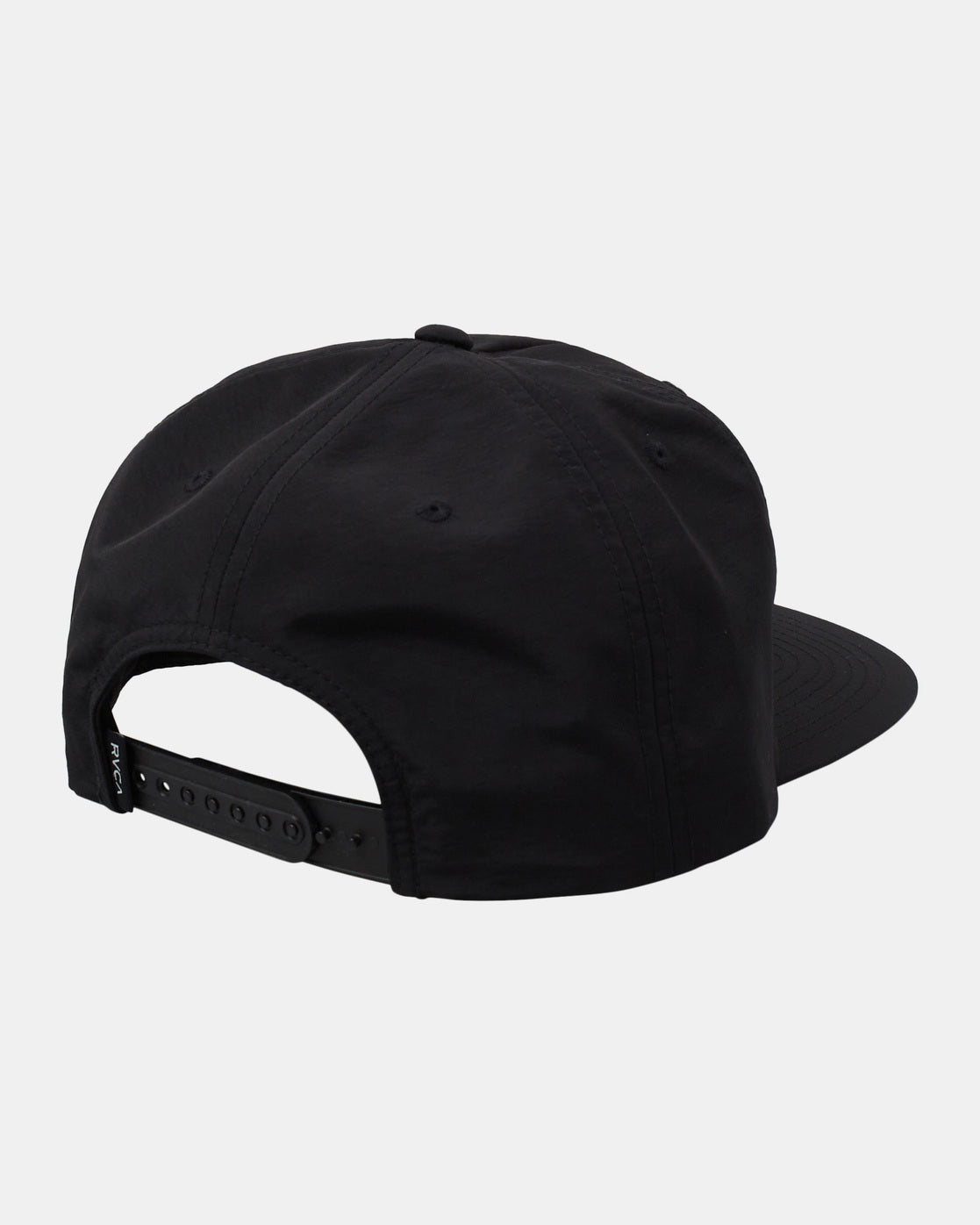 RVCA ANDREW POMMIER RAINBOW CONNECTION SNAPBACK HAT - BLK